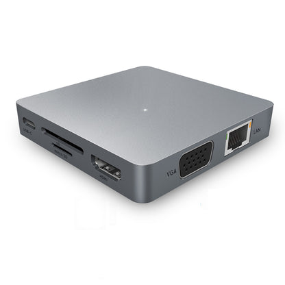 Onze en un type-c station d'accueil usb-c hub expansion HDMI VGA RJ45 usb 3.0