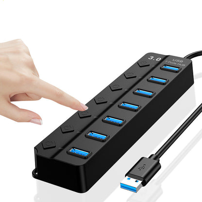 7-Port Haute-Vitesse Usb3.0 Hub