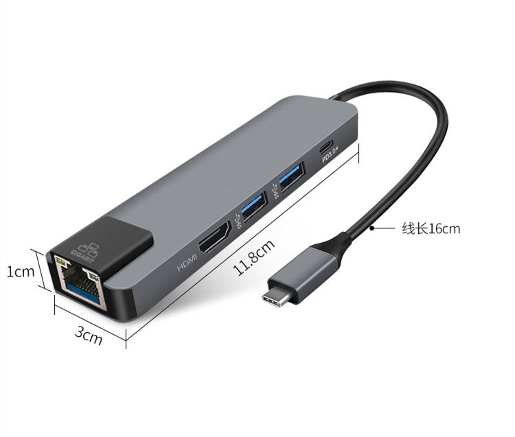 Usb multifunctional five-in-one 3.0 hub