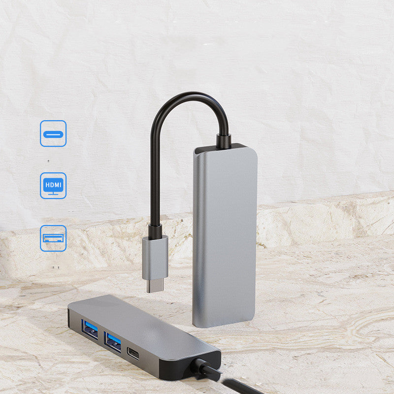 Nouveau type-c Station d'accueil USB C Hub PD charge rapide quatre en un Hub 4K