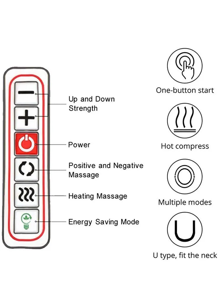 Masseur électrique pour le cou, les jambes,dos et les épaules