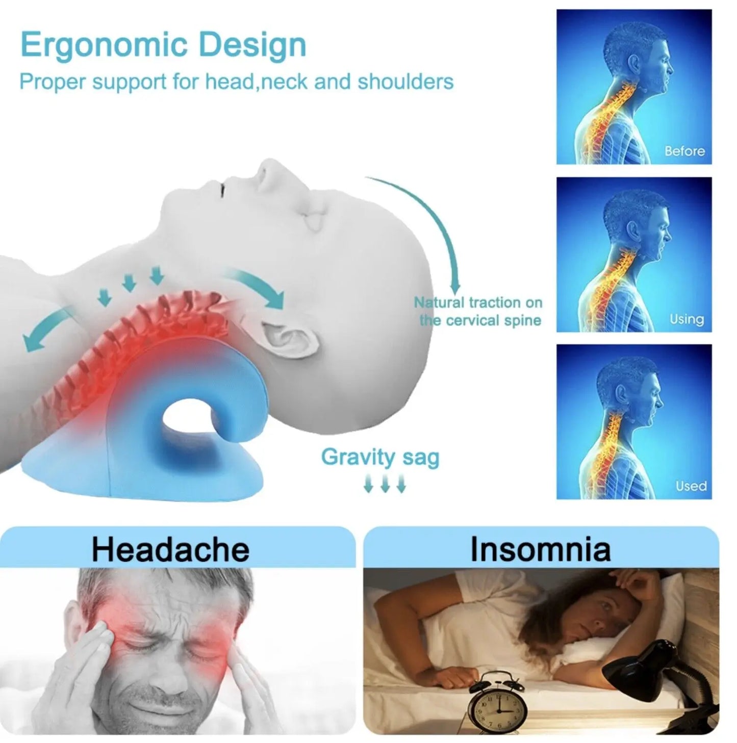 Support Cervical pour Renforcer le Cou et la Colonne Vertebrale